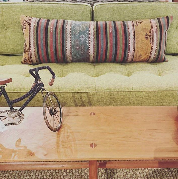 Extra Long Vintage Kilim Lumbar Pillows