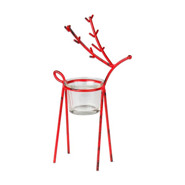 Reindeer Tealight Holder -RED - touchGOODS