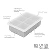 KING CUBE ICE TRAY W/LID - touchGOODS