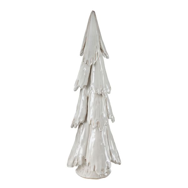 Tall Pine Snowy Tree Decor - - touchGOODS
