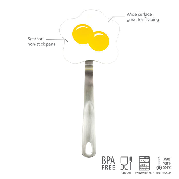 SPATULART FRIED EGG NYLON FLEX TURNER - touchGOODS