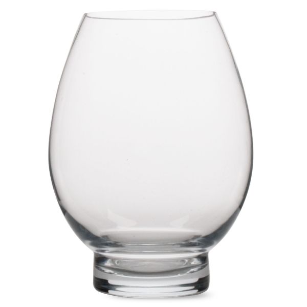 Large Lotus Glass Hurricane - touchGOODS