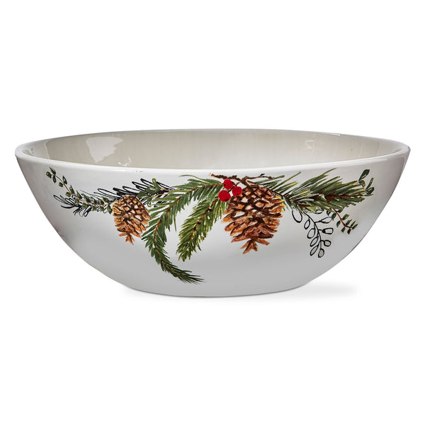 Winter Sprig Serving Bowls - touchGOODS