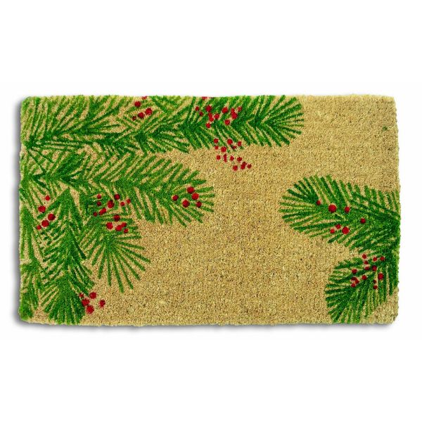 Spruce Coir Door Mat - Green Multi