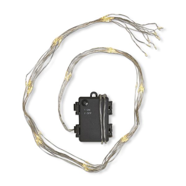 fairy cluster led string lights - white - touchGOODS