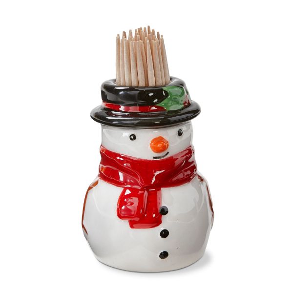 Snowman Toothpick Holder Set - touchGOODS