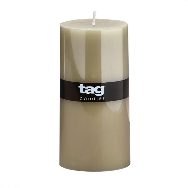 Sage Green Pillar Candle 3x6 - touchGOODS