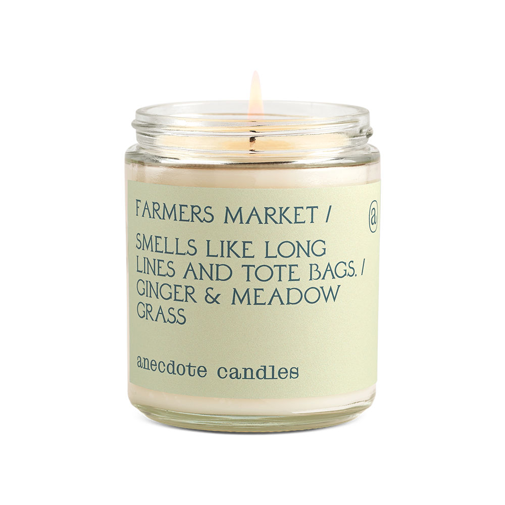 Farmers Market (Ginger & Meadow Grass) Candle - touchGOODS