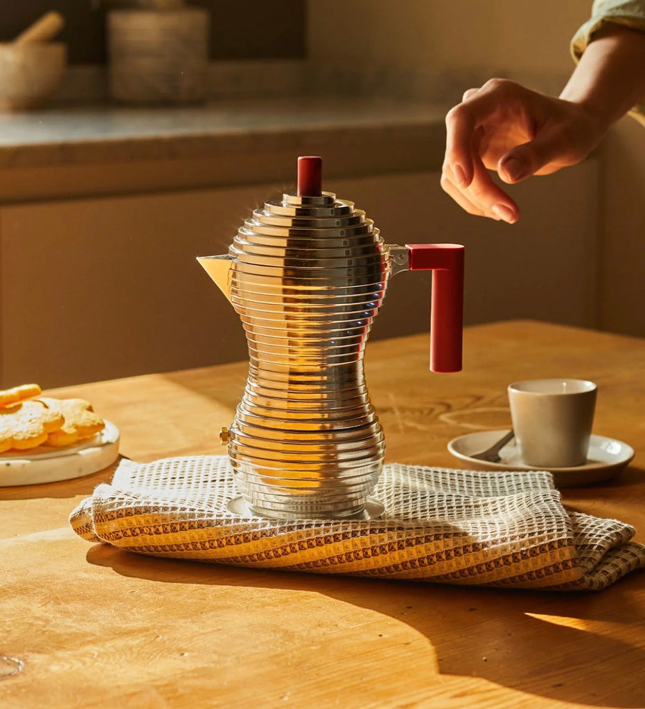 Pulcina Espresso Coffee Maker, 6 Cup - touchGOODS