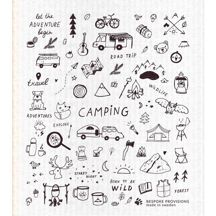 Camping Swedish Dishcloth - touchGOODS
