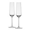 Pure Champagne Flutes 7.1oz -Set of 6 - touchGOODS