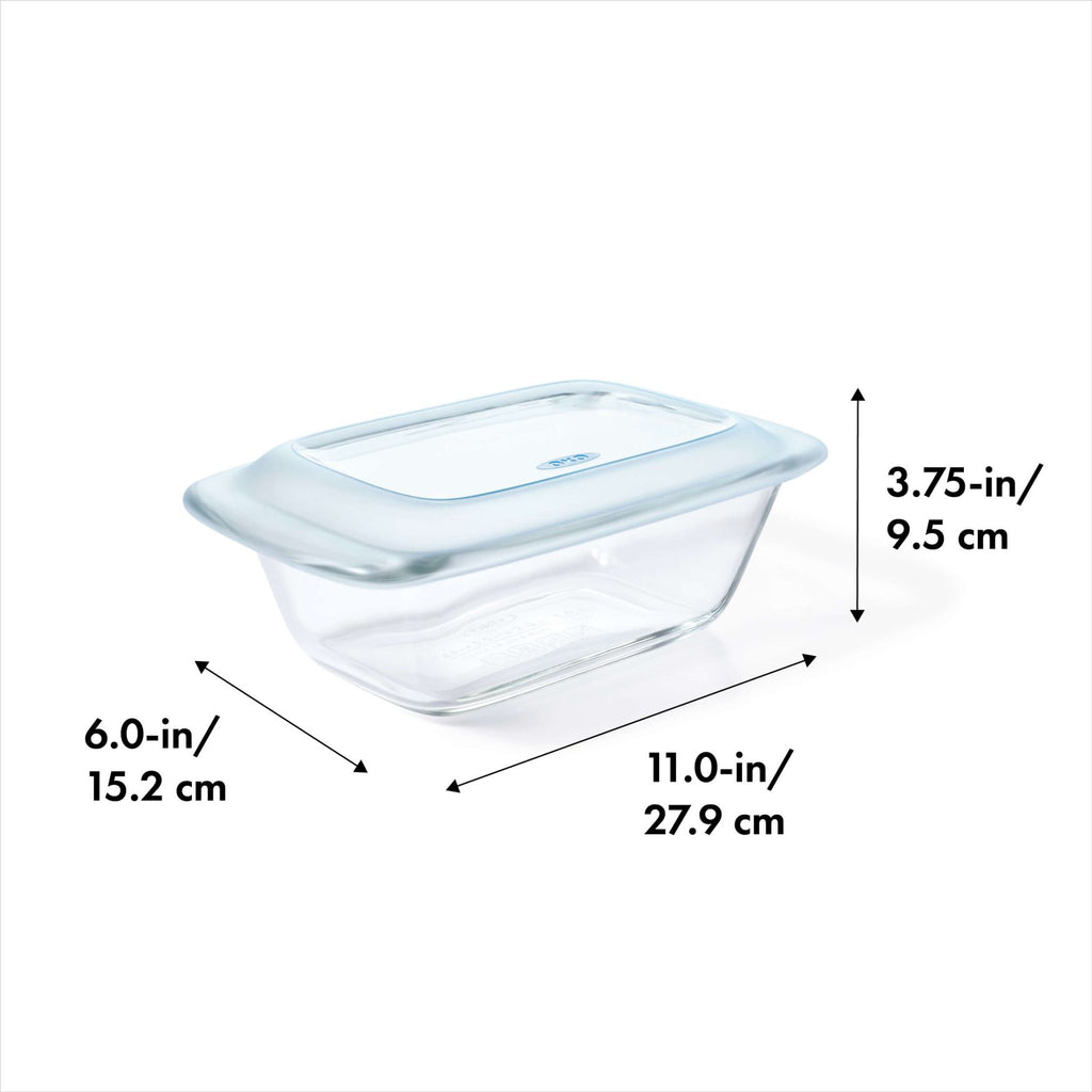 1.6 Qt Loaf Baking Dish with Lid - touchGOODS