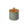 Pacifica Stoneware Canister with Oak Lid - touchGOODS