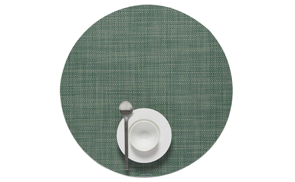 Mini Basketweave Round Placemats - touchGOODS