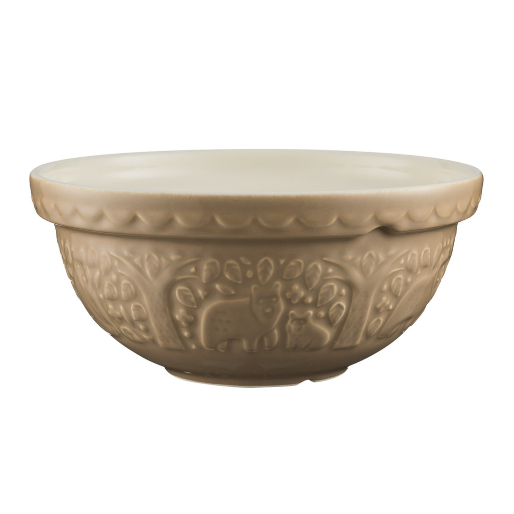 In The Forest Mixing Bowls - BEAR MIXING BOWL 9.5" - touchGOODS