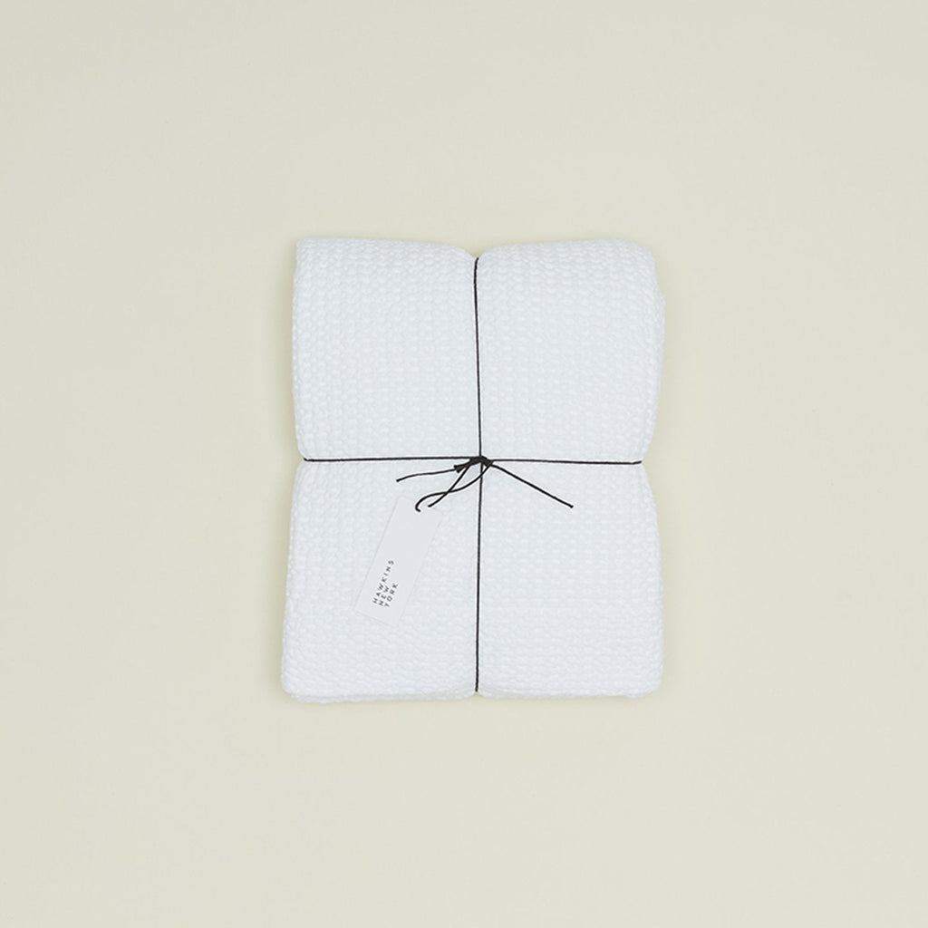 Simple Waffle Shower Curtain - touchGOODS