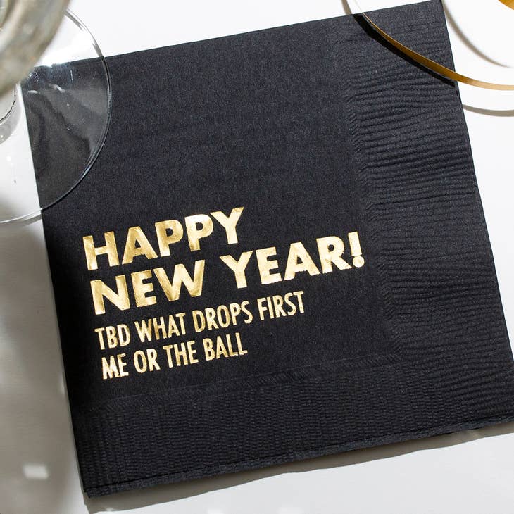 Ball Drop Cocktail Napkin - touchGOODS