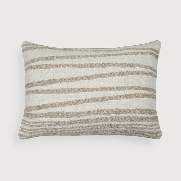 Stripes Outdoor Lumbar Cushion 24 x 16 - touchGOODS