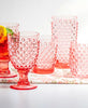 Hobnail Goblet Glasses 17 oz - touchGOODS