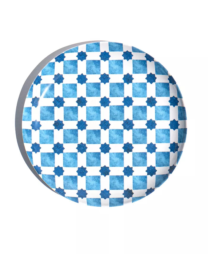 Palazzo Geo Tile Salad Plates 8.5" - touchGOODS