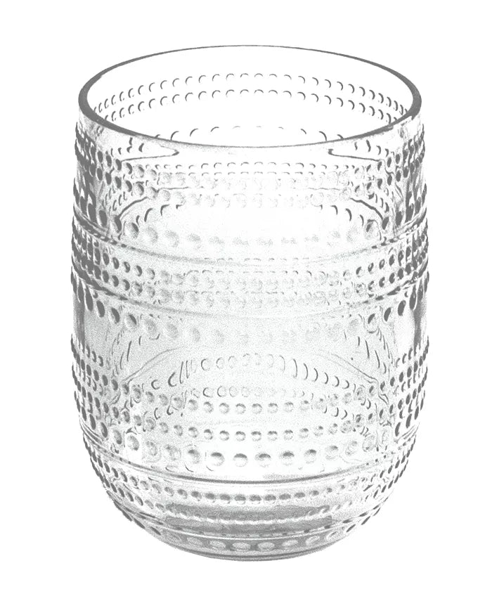 Beaded Stemless Glasses 15 oz - touchGOODS