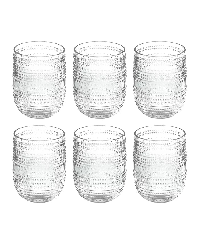 Beaded Stemless Glasses 15 oz - touchGOODS