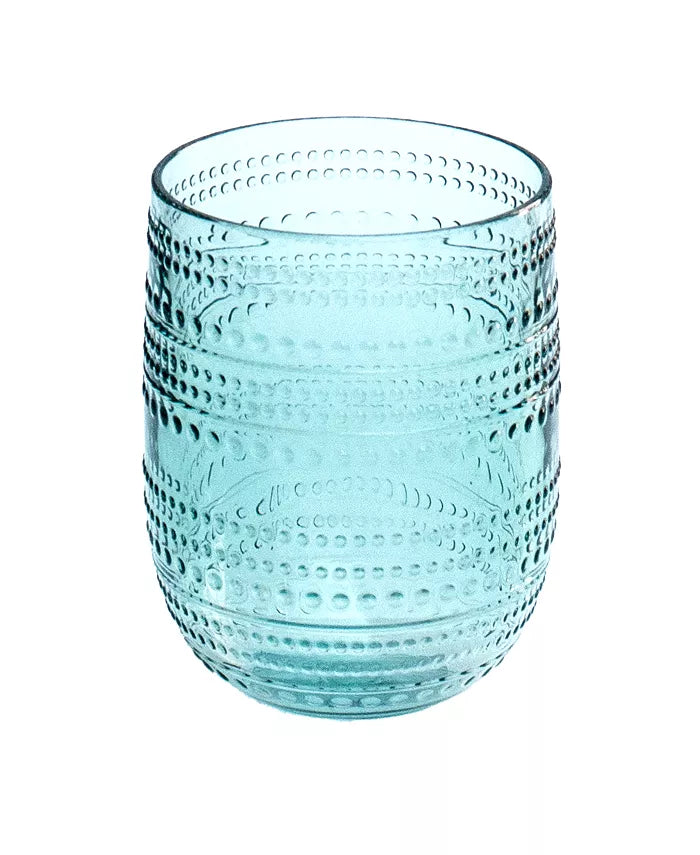 Beaded Stemless Glasses 15 oz - touchGOODS