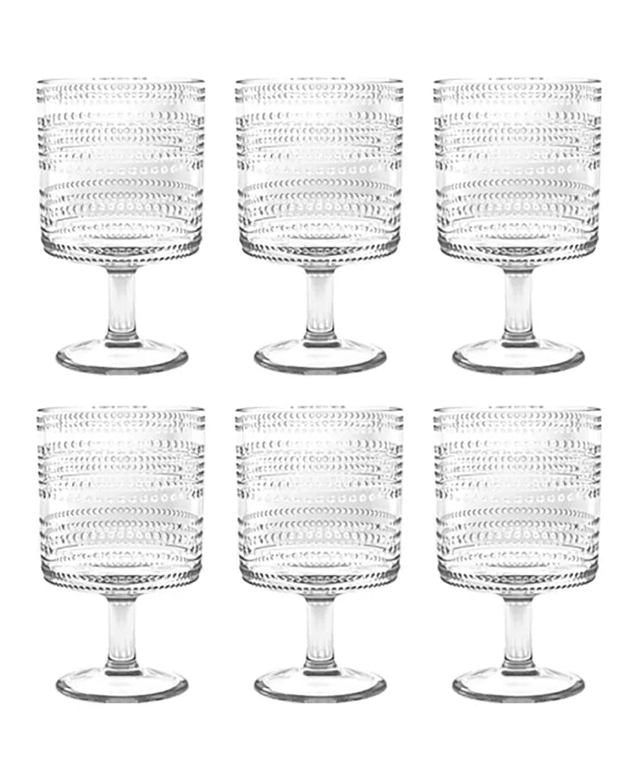 Beaded Stacking Goblets 14.8 oz - touchGOODS