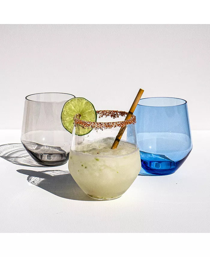 Angle Stemless Glasses 18 oz - touchGOODS