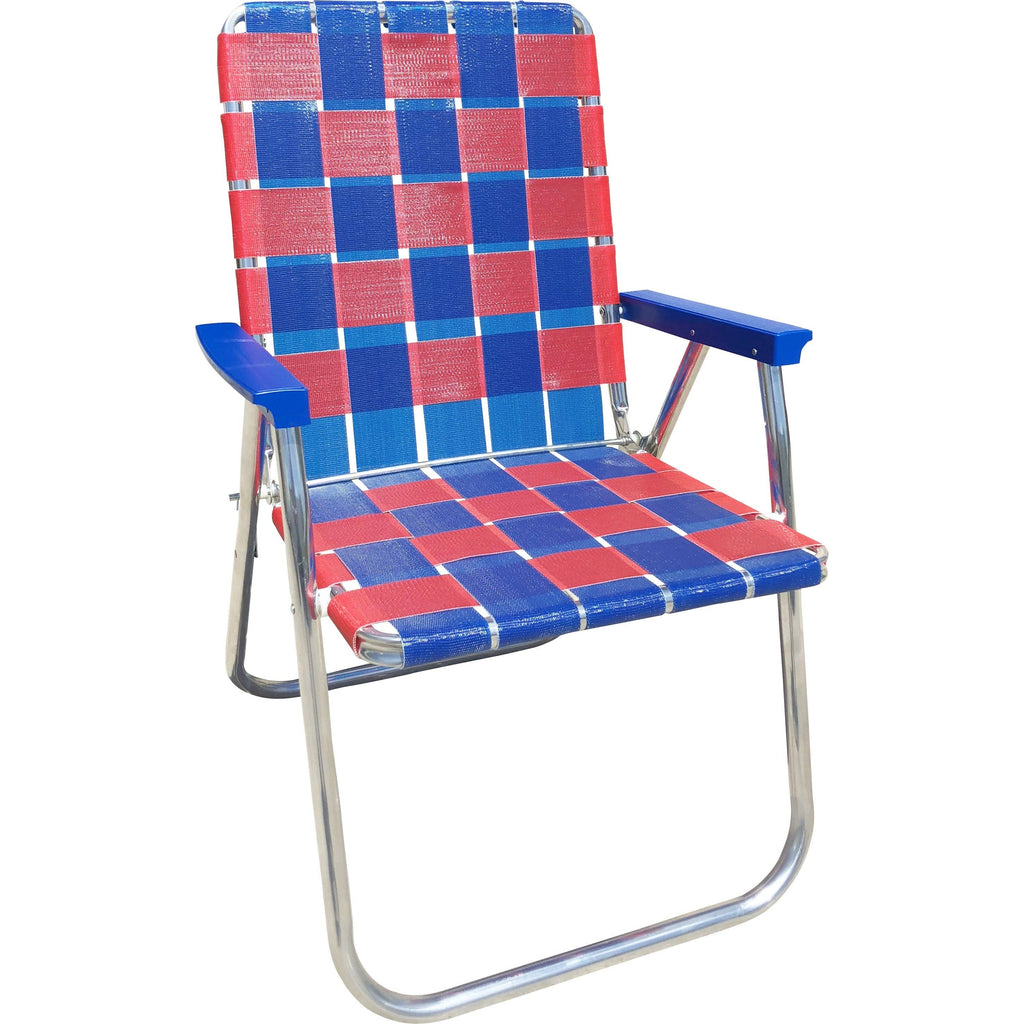 Blue & Red Classic Lawn Chair - touchGOODS