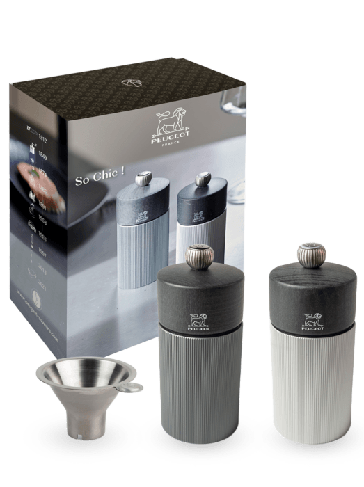 So Chic Line Carbone Salt & Pepper Mill Gift Set - touchGOODS