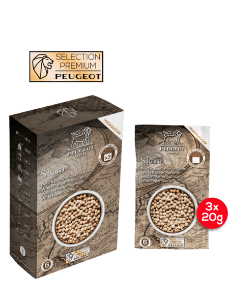 Sikara 3 x 20g Sachets of Madagascan White Pepper - touchGOODS
