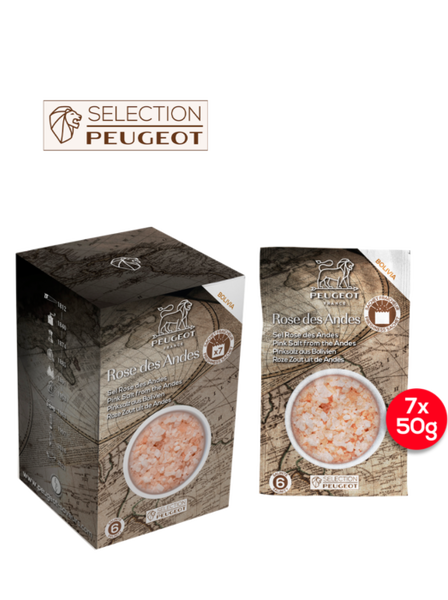 Pink Salt 7 x 50g Sachets of Bolivian Pink Rock Salt for Cooking - touchGOODS