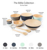 Large Tall Matte Bamboo Serving Bowl - touchGOODS