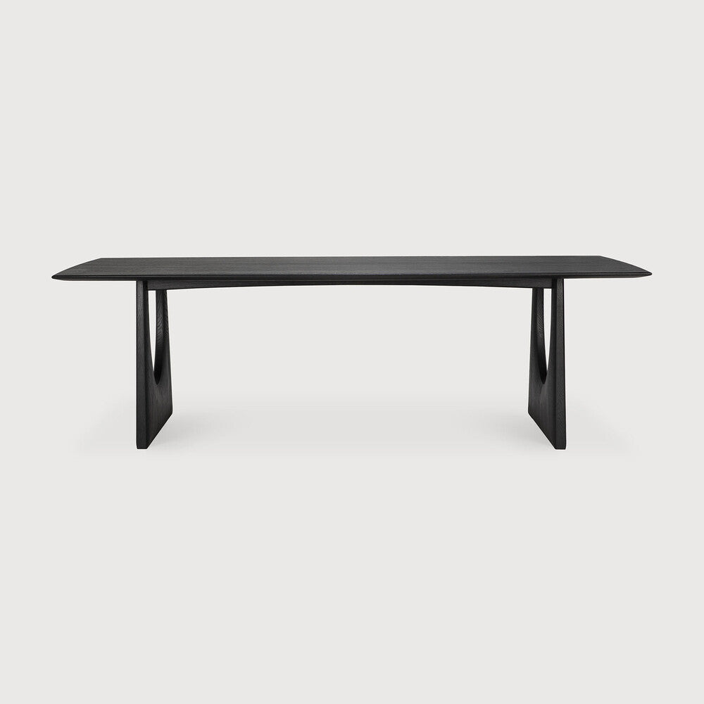 Oak Geometric Dining Table - touchGOODS