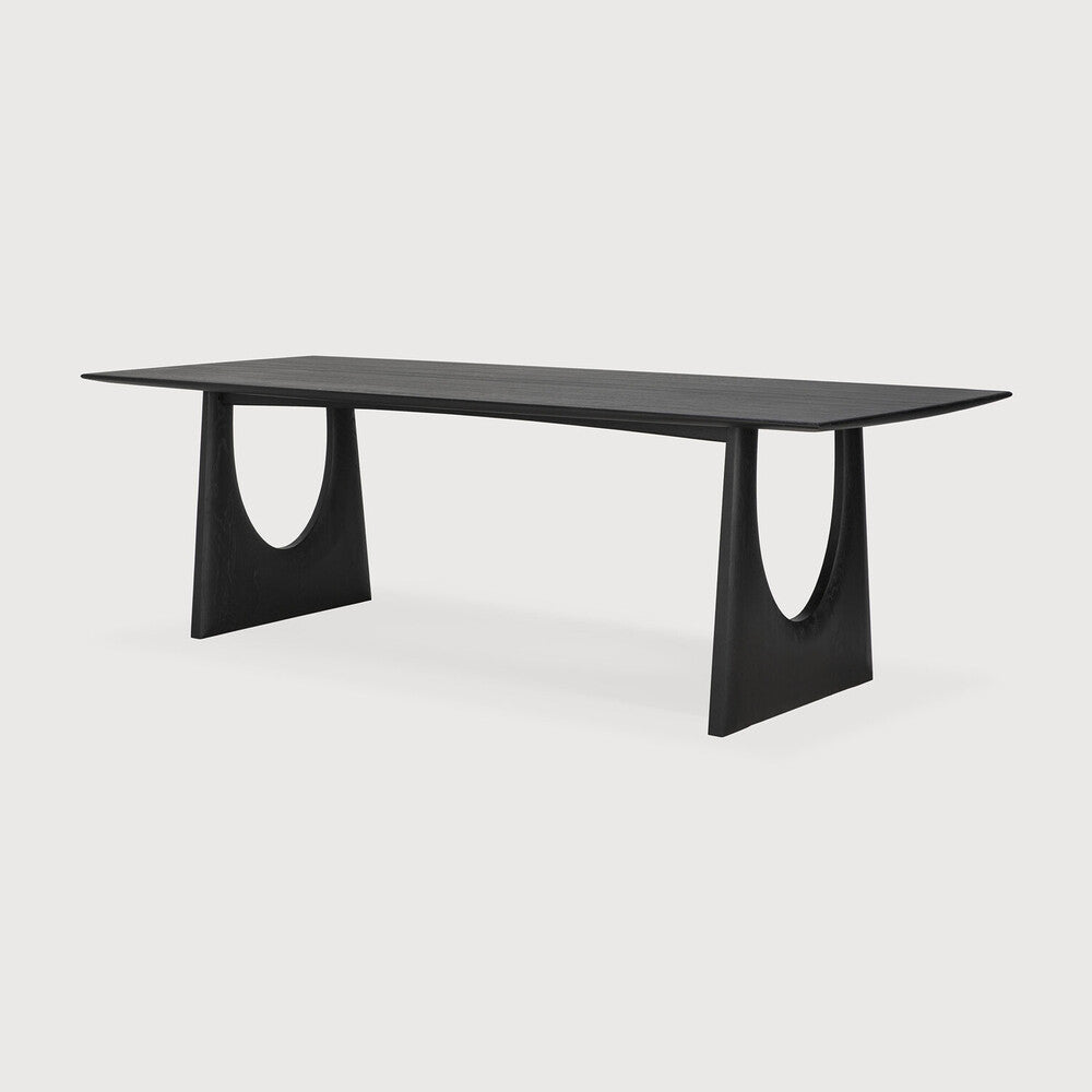 Oak Geometric Dining Table - touchGOODS