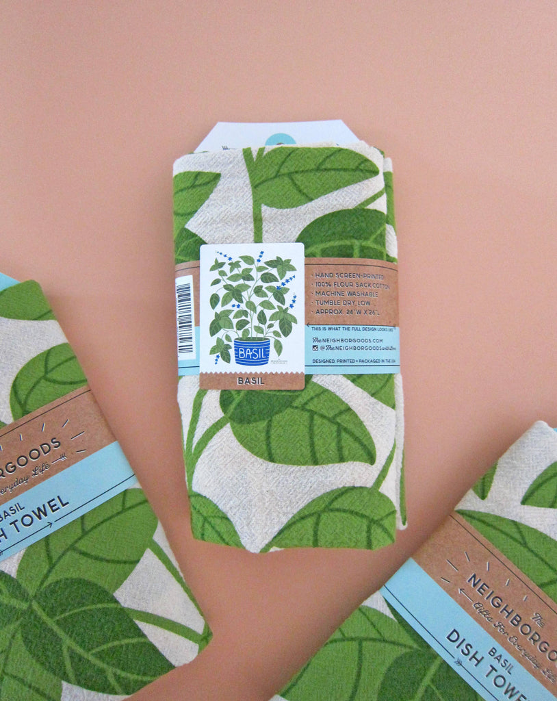 Basil Dish Towel - touchGOODS