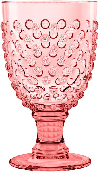 Hobnail Goblet Glasses 17 oz - touchGOODS