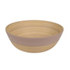 Medium Shallow Matte Bamboo Bowl - touchGOODS