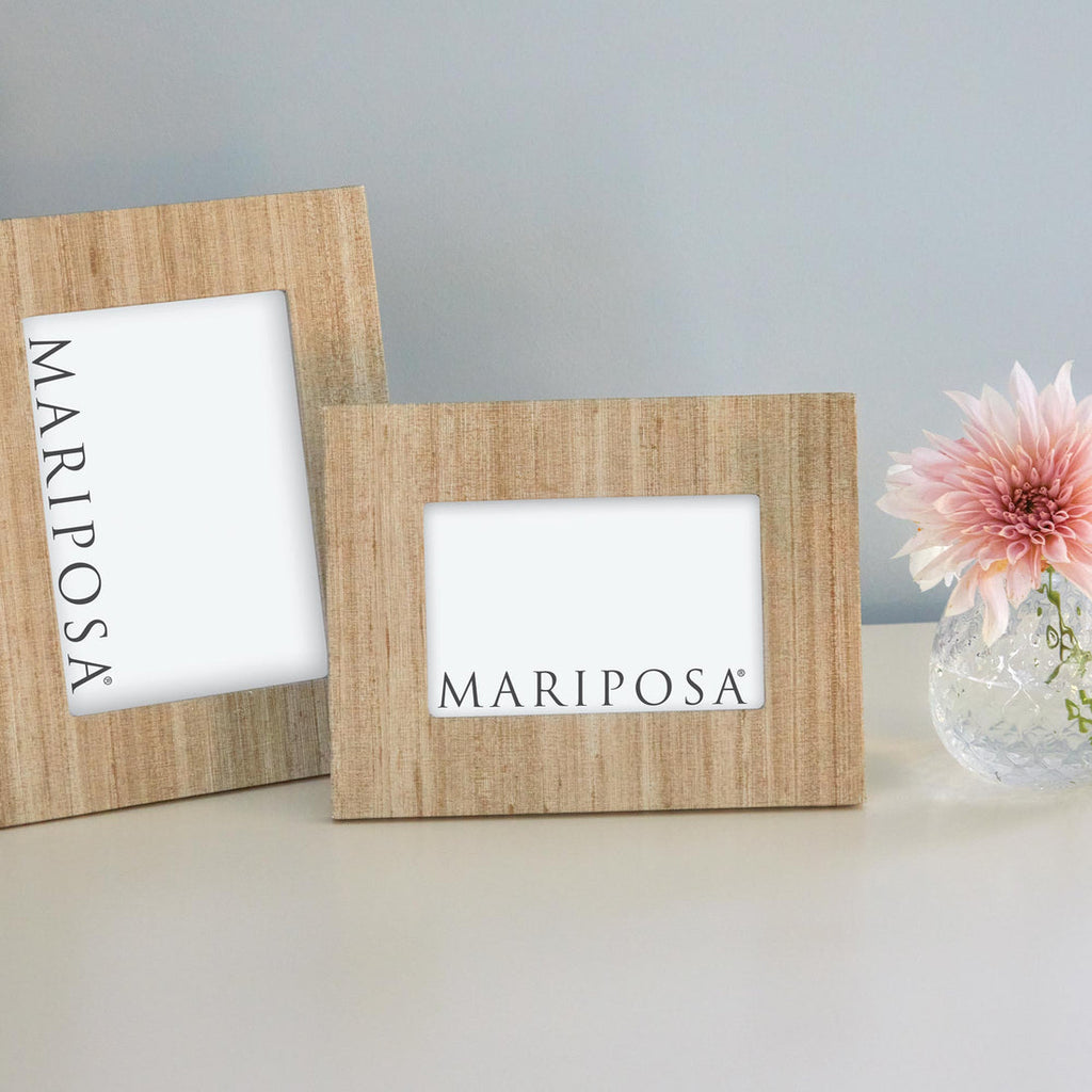 Mallorca Faux Grasscloth Picture Frame - touchGOODS