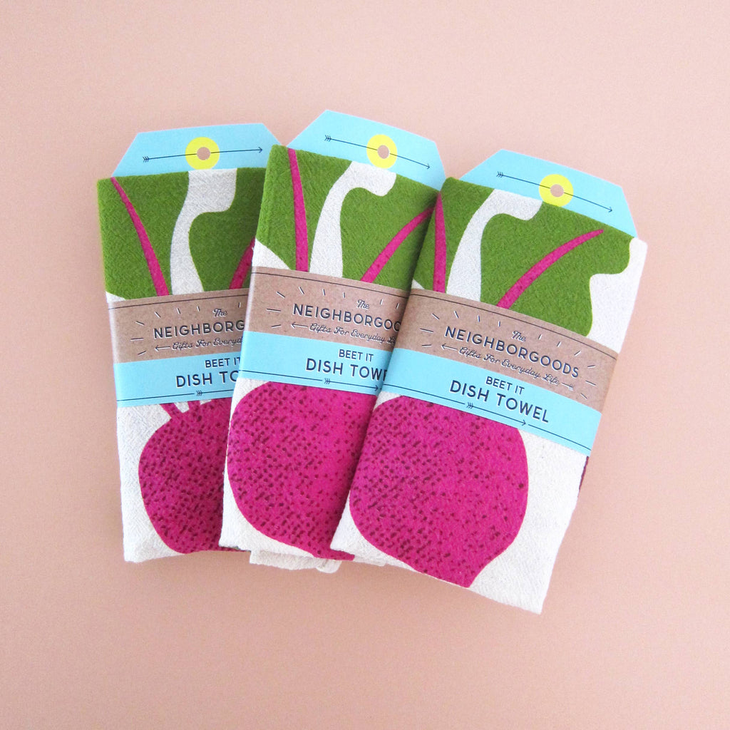 Beet It Dish Towel - touchGOODS