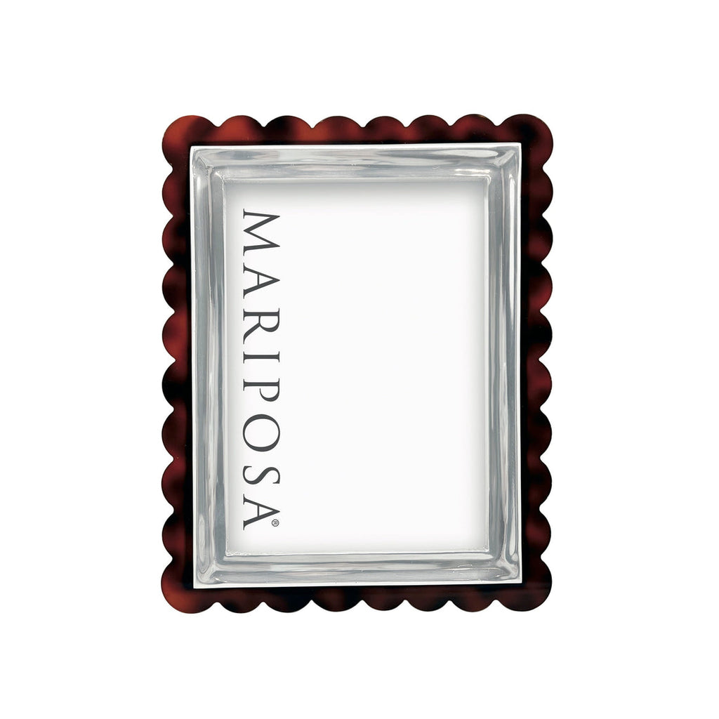 Tortoise Scallop Signature Frame - touchGOODS