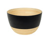 Large Tall Matte Bamboo Serving Bowl - touchGOODS