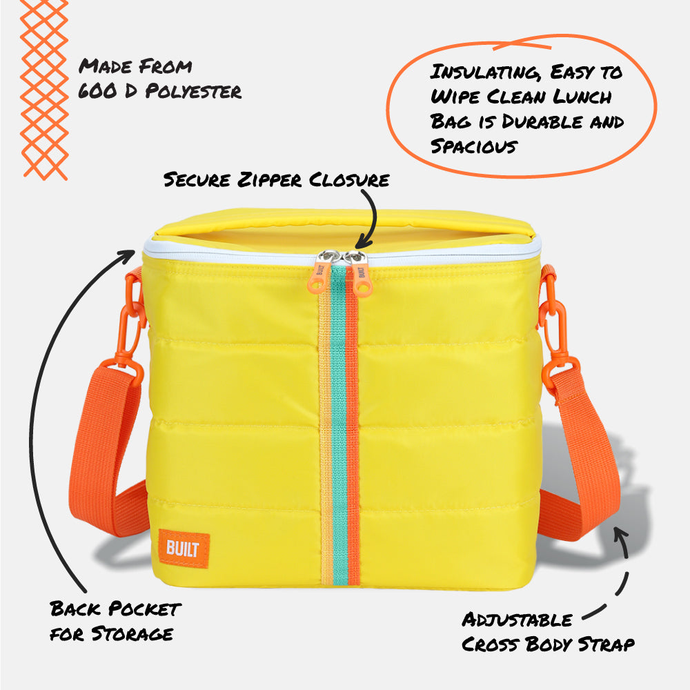 Puffer Crossbody Insulated Lunch Bag - touchGOODS