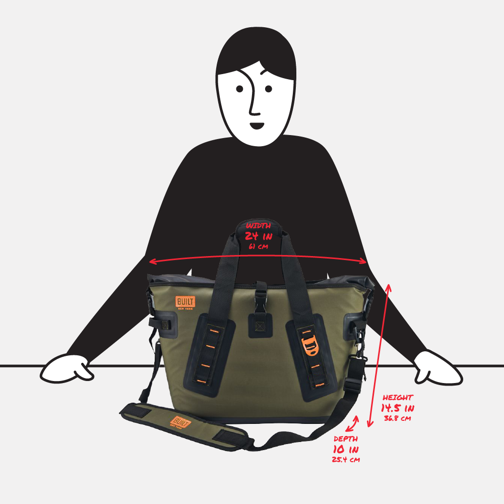 WELDED COOLER BAG LARGE - touchGOODS