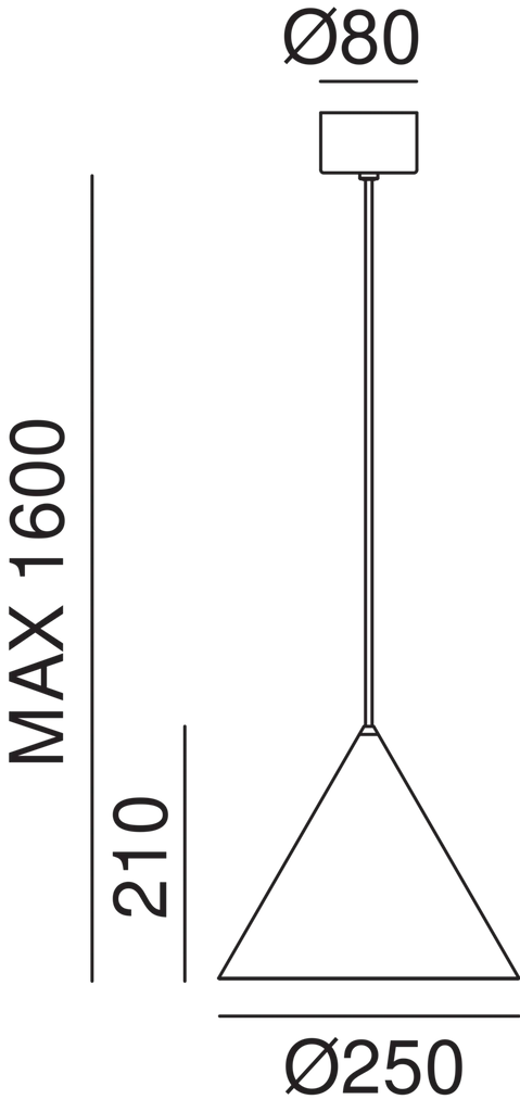 CONE Pendant Light 286.02 - touchGOODS