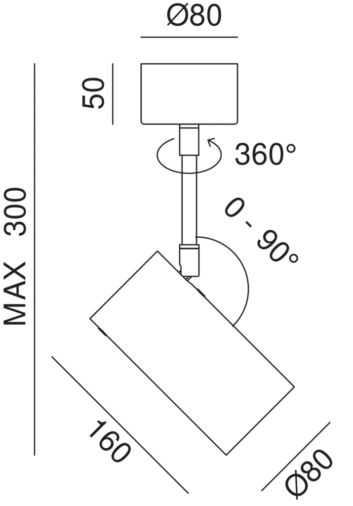 GIRASOLI Ceiling Light 214.08 - touchGOODS
