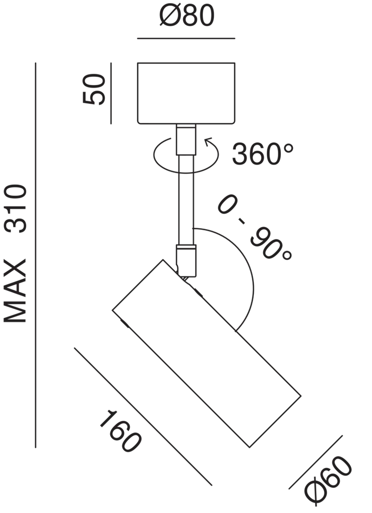 GIRASOLI Ceiling Light 214.10 - touchGOODS
