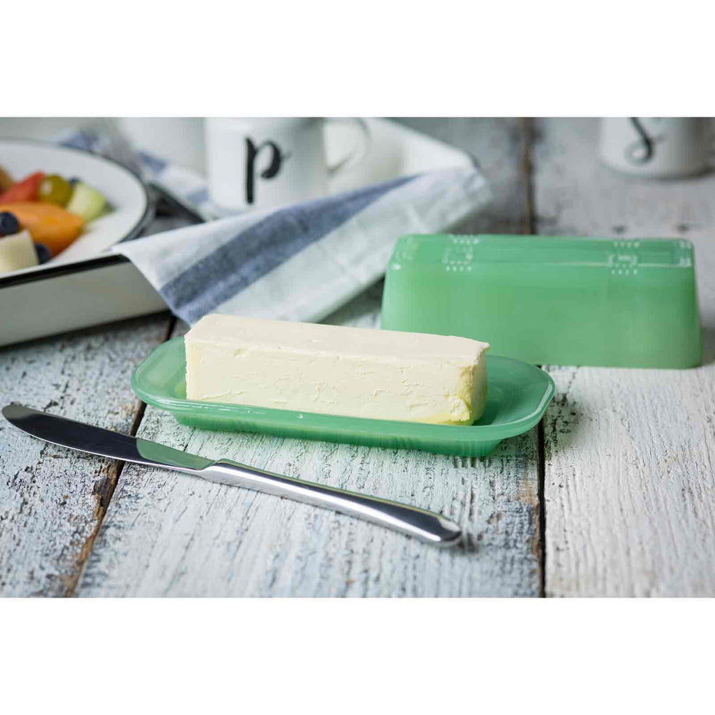 Jadeite Butter Dish - touchGOODS