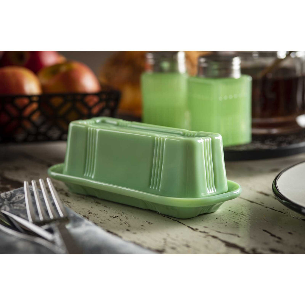 Jadeite Butter Dish - touchGOODS